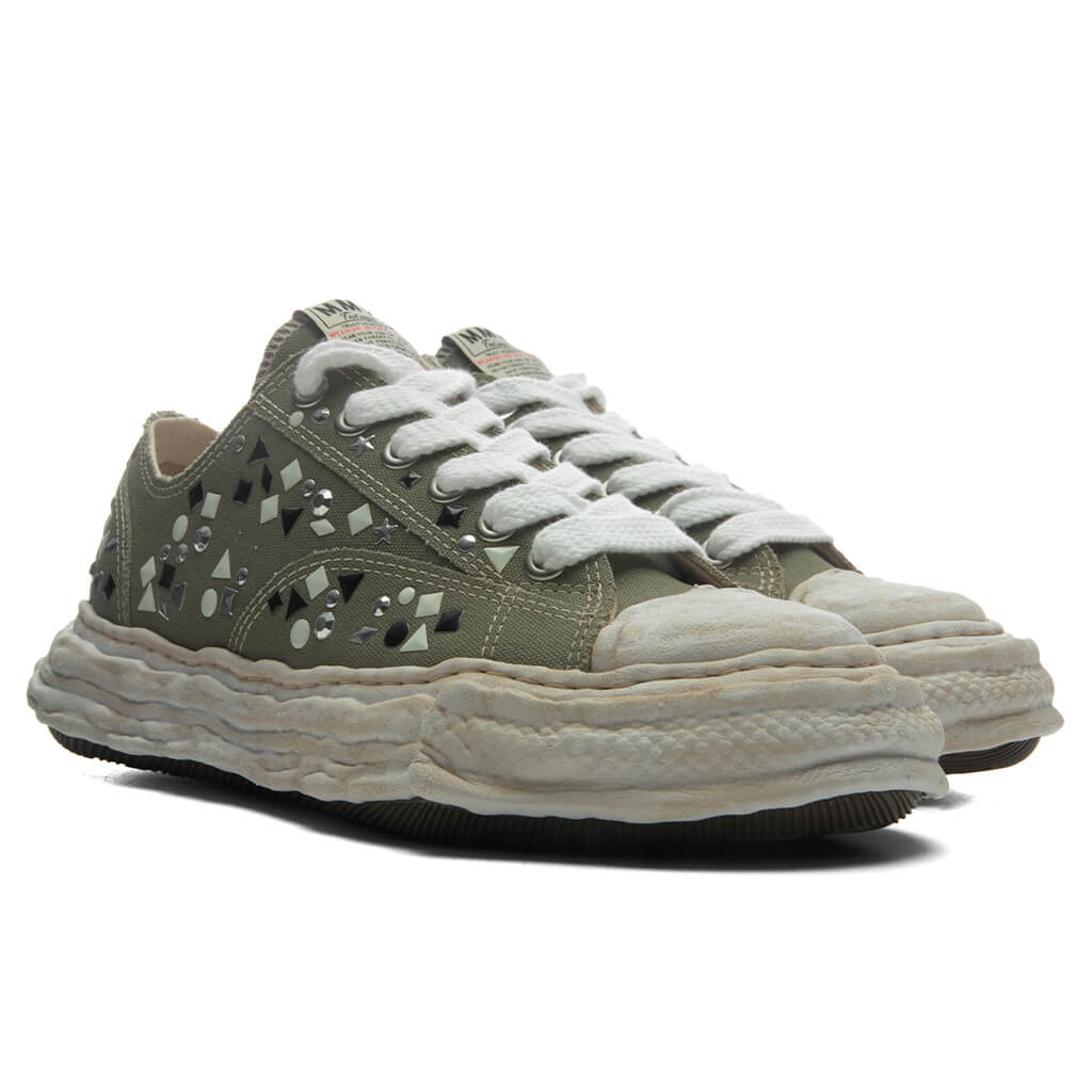 Peterson 23 Low OG Sole Embellished Canvas - Green