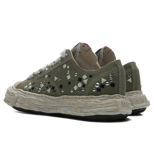Peterson 23 Low OG Sole Embellished Canvas - Green