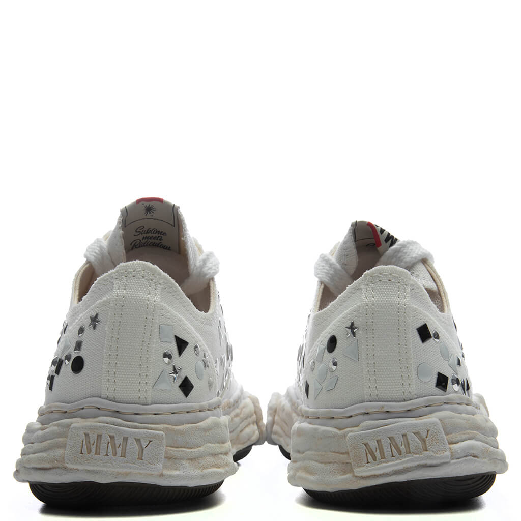 Peterson 23 Low OG Sole Embellished Canvas - White