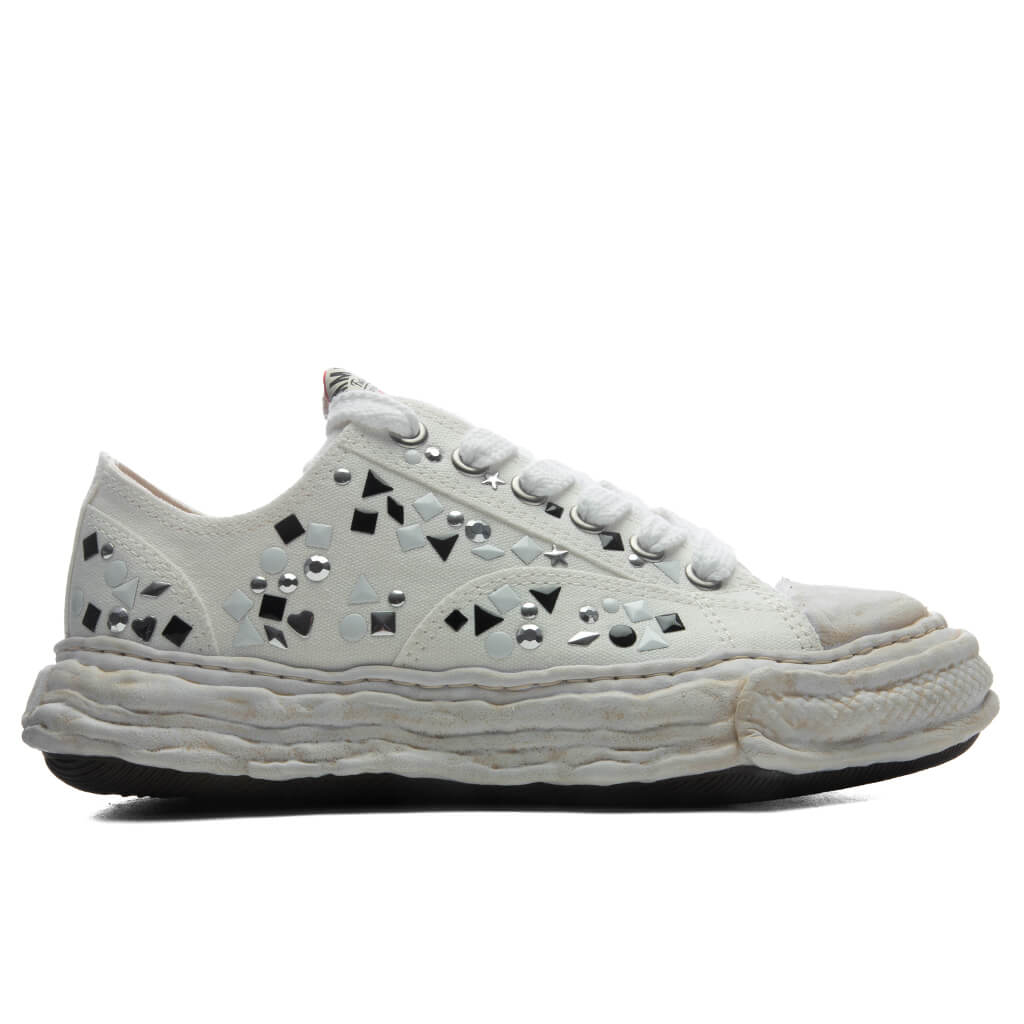 Peterson 23 Low OG Sole Embellished Canvas - White