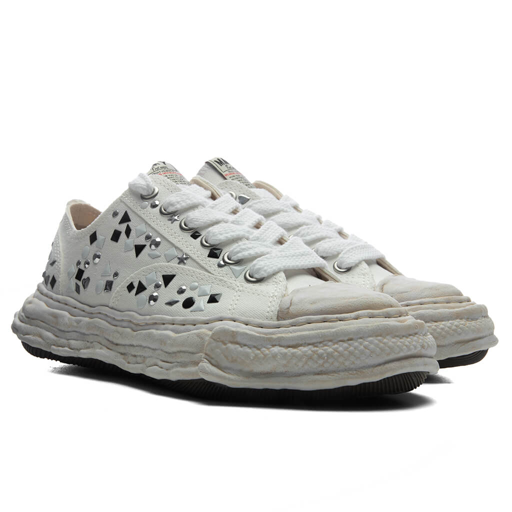 Peterson 23 Low OG Sole Embellished Canvas - White