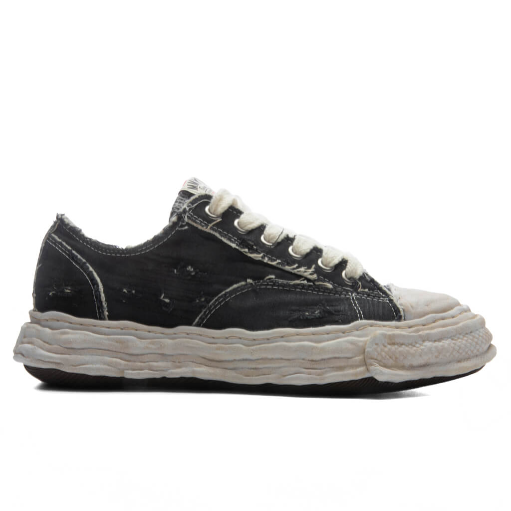 Peterson 23 Low OG Sole Ripped Over Dyed Canvas - Black