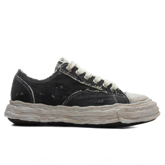 Peterson 23 Low OG Sole Ripped Over Dyed Canvas - Black