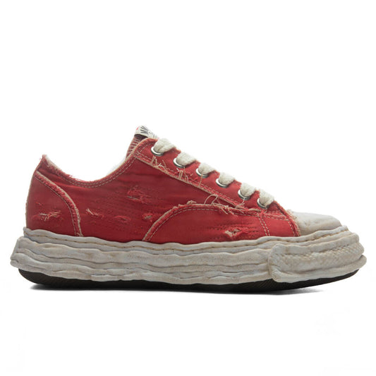 Peterson 23 Low OG Sole Ripped Over Dyed Canvas - Red