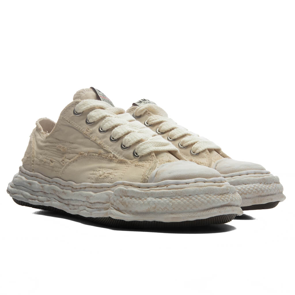 Peterson 23 Low OG Sole Ripped Over Dyed Canvas - White