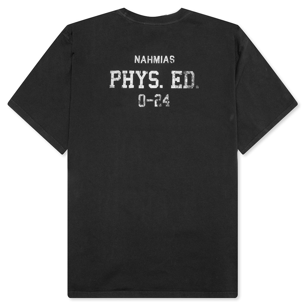 Physical Education Boxy T-Shirt - Off Black