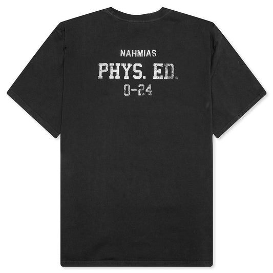 Physical Education Boxy T-Shirt - Off Black