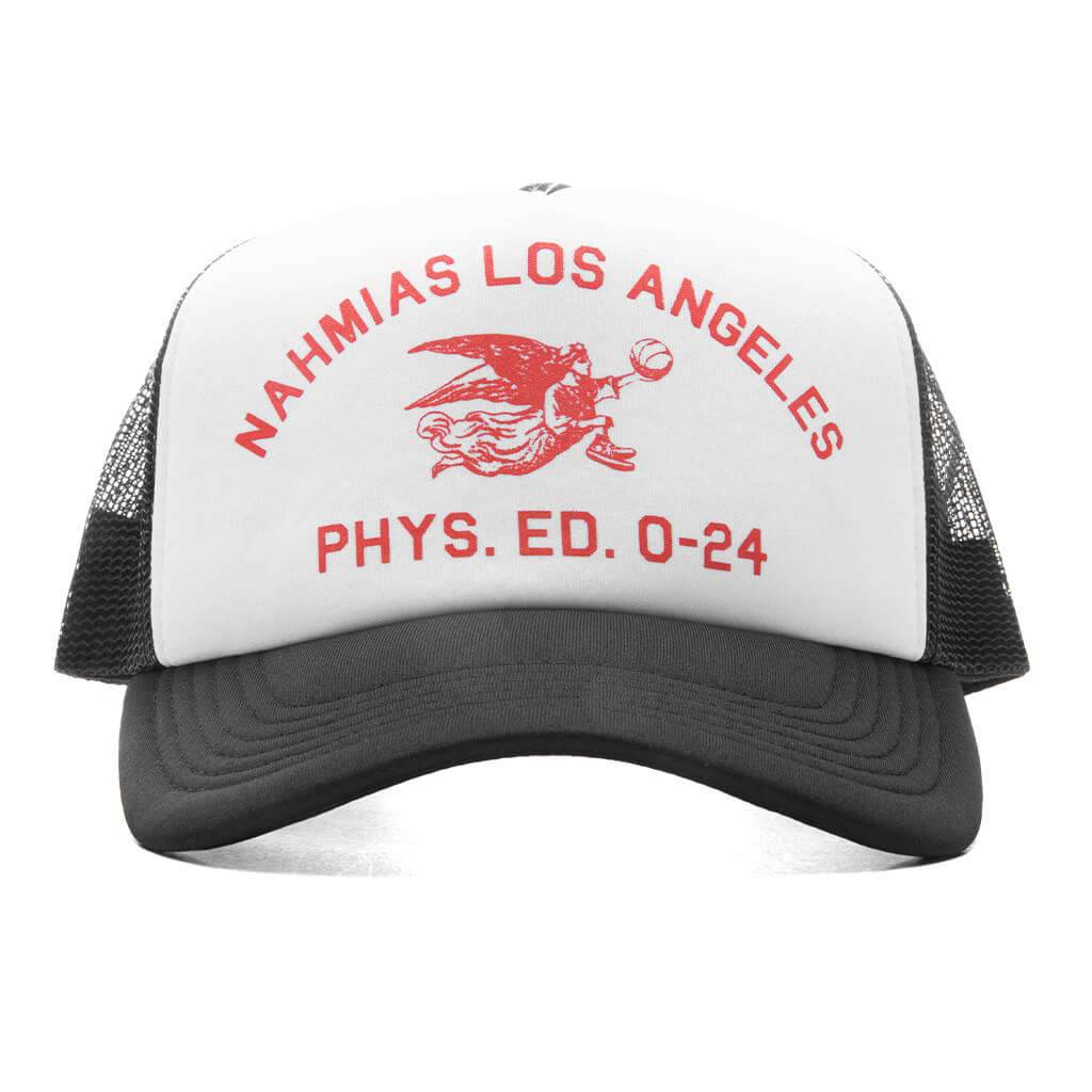 Physical Education Foam Trucker Hat - Black
