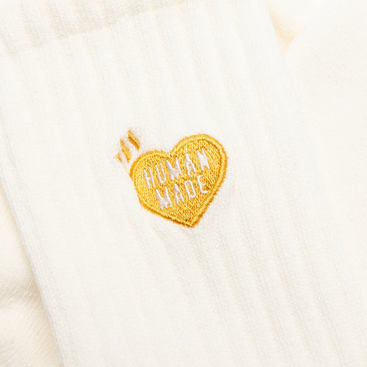 Pile Socks - White