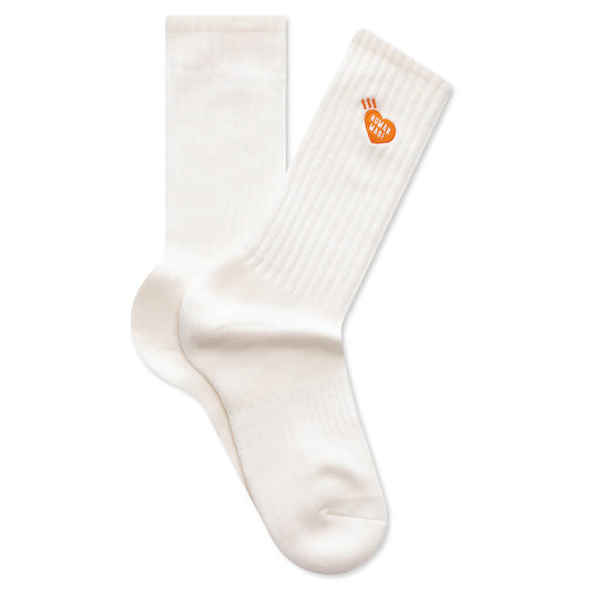 Pile Socks - White