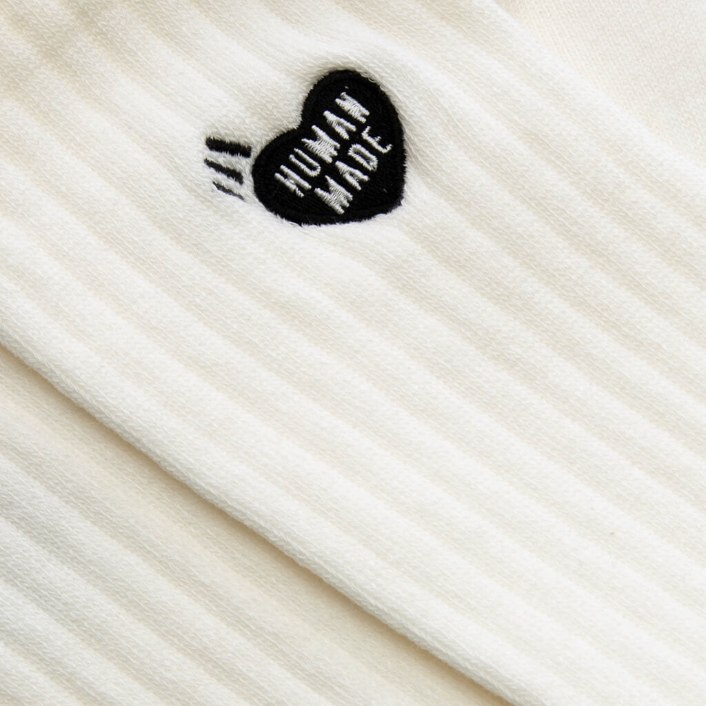 Pile Socks - White