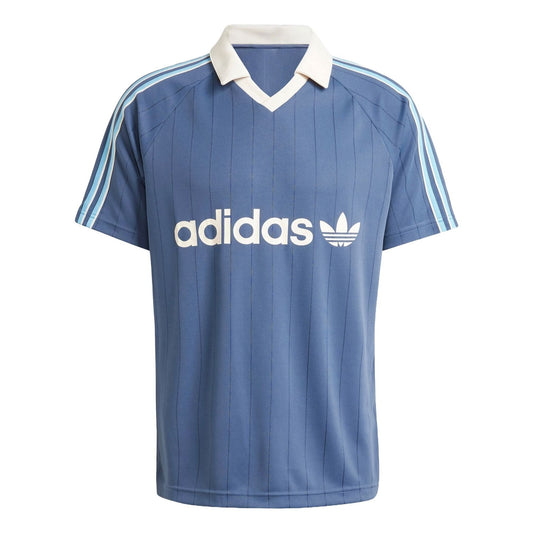 adidas Pinstripe Jersey Asia Sizing Asia Sizing 'Blue' IU0199