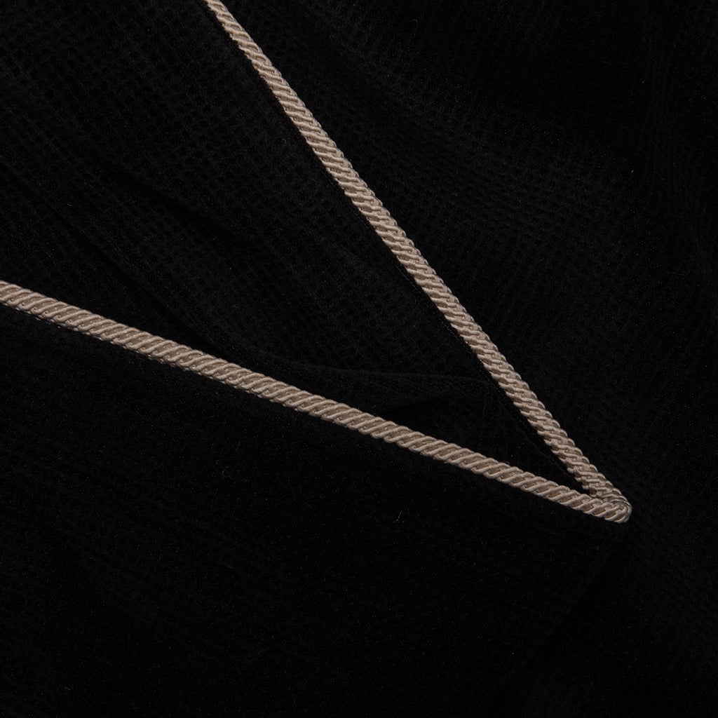 Piping Track Pant - Black