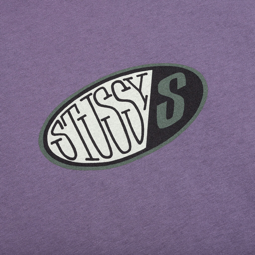 Pitstop Pigment Dyed Tee - Grape