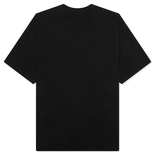 Pixal College Relaxed Fit Tee - Black