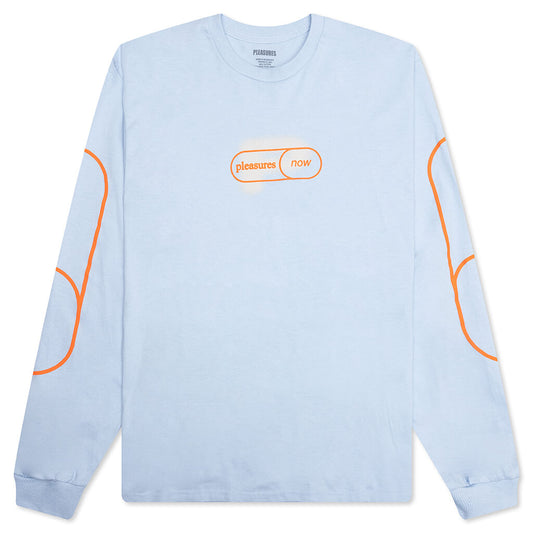 Pixel P Long Sleeve - Light Blue