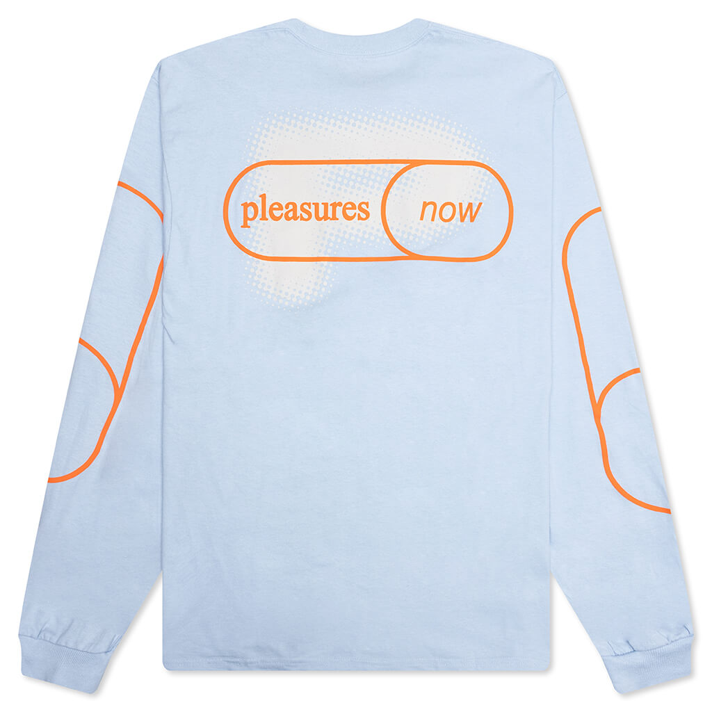 Pixel P Long Sleeve - Light Blue