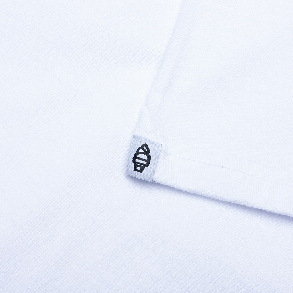 Pixel S/S Tee - White