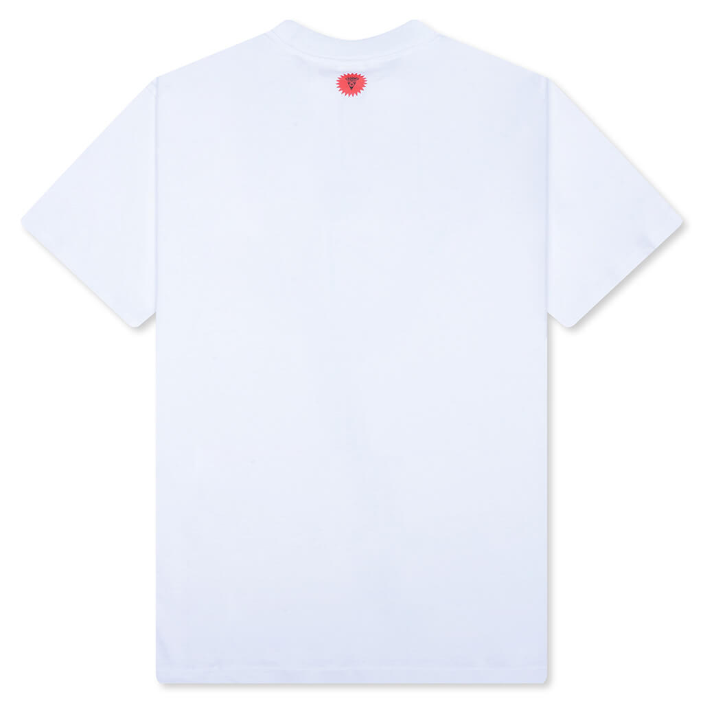 Pixel S/S Tee - White
