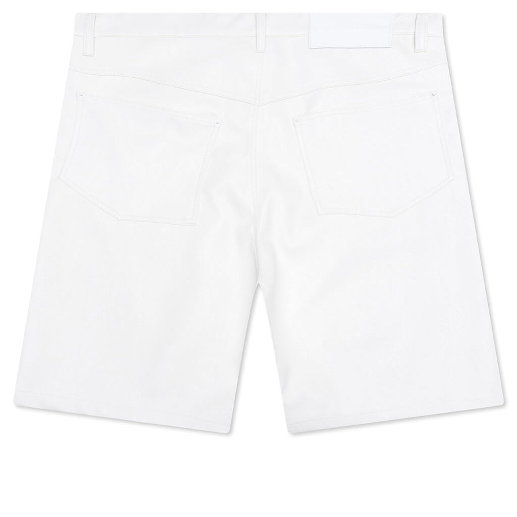Plaster Baggy Shorts - White