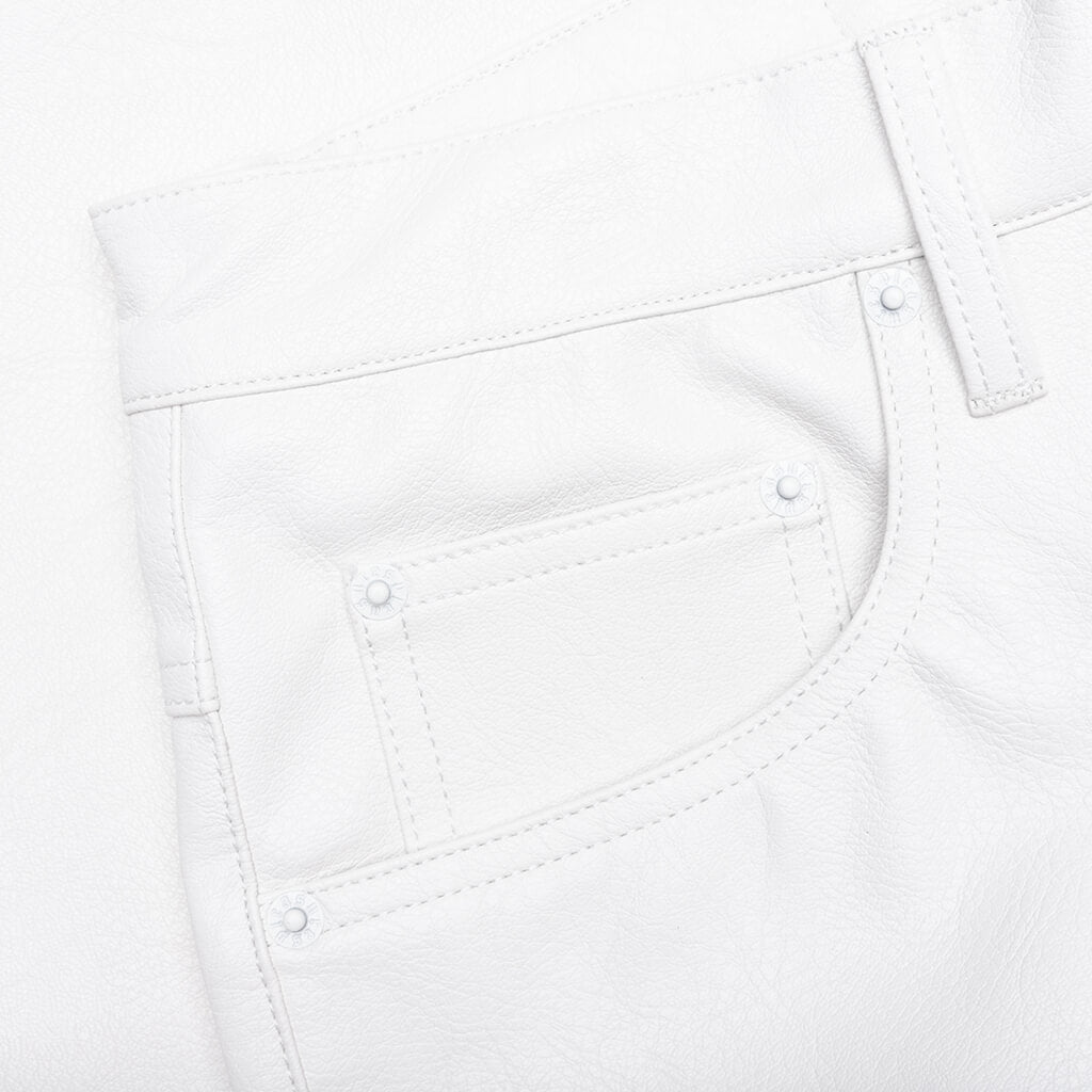 Plaster Baggy Shorts - White