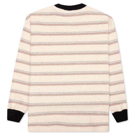 Ace Reverse Fleece Crewneck - Tan