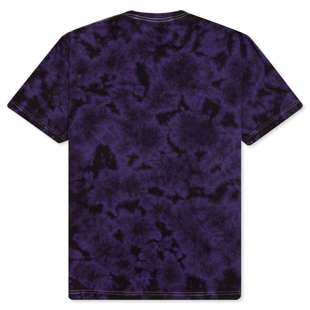 Aroma Crystal Dye Shirt - Black/Purple