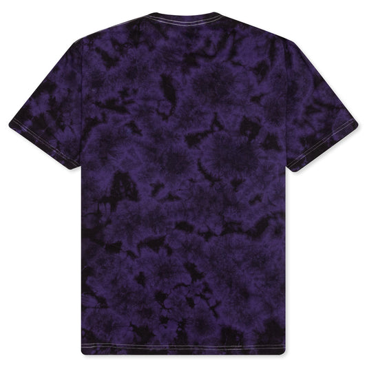 Aroma Crystal Dye Shirt - Black/Purple