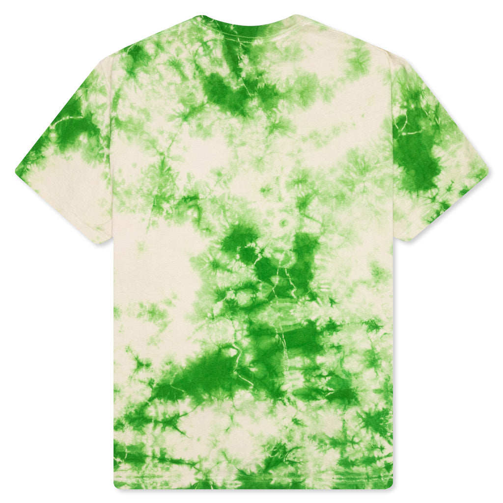 Aroma Crystal Dye Shirt - Natural/Green
