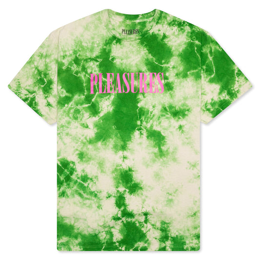Aroma Crystal Dye Shirt - Natural/Green