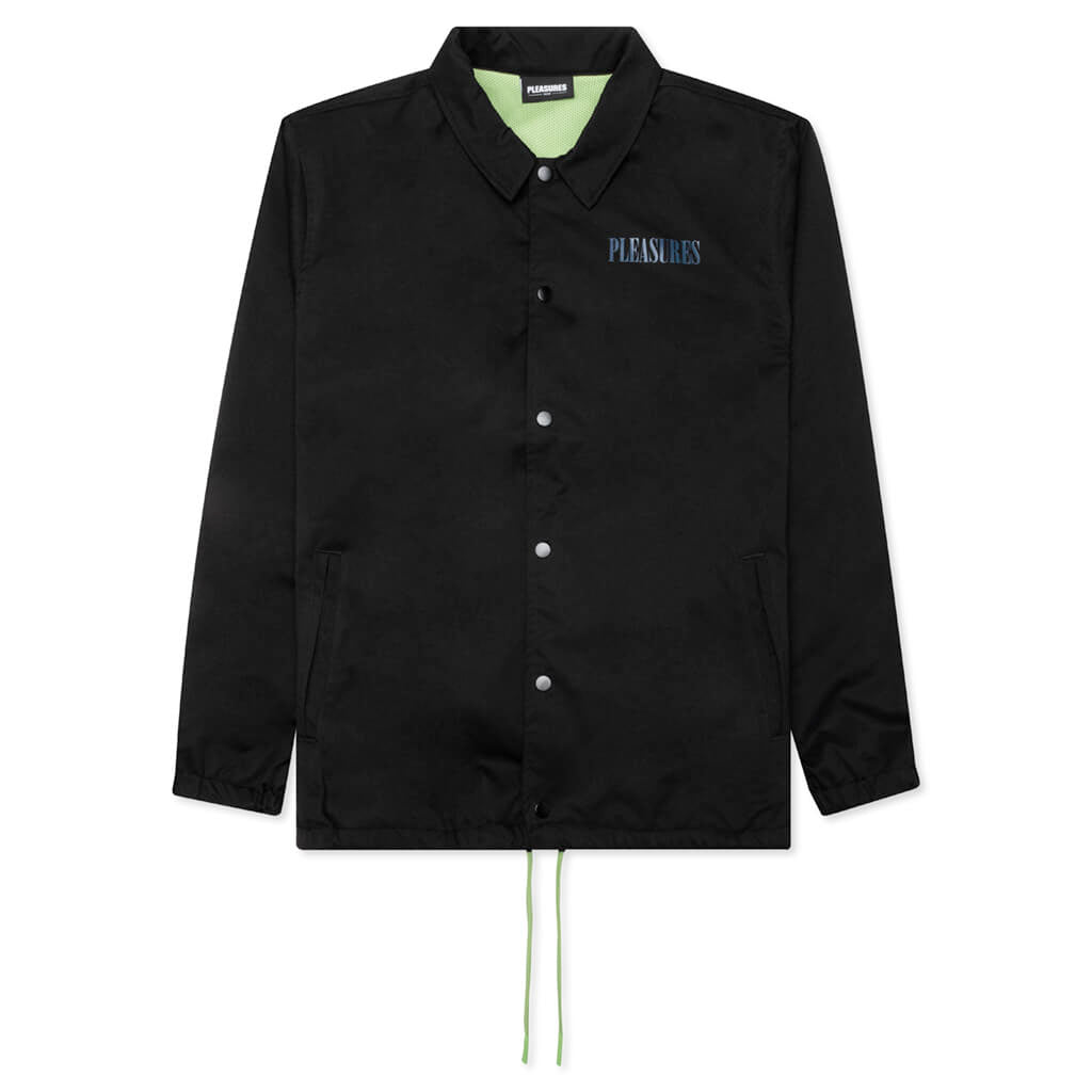 Bended Coach Jacket - Black