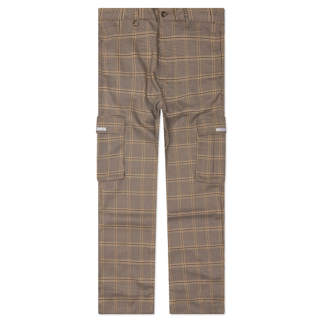 Pleasures Origins Cargo Trouser - Brown