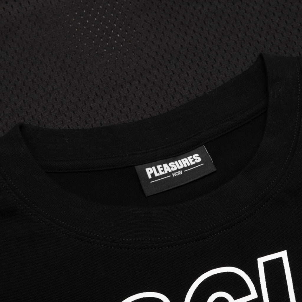 Reveal Mesh T-Shirt - Black