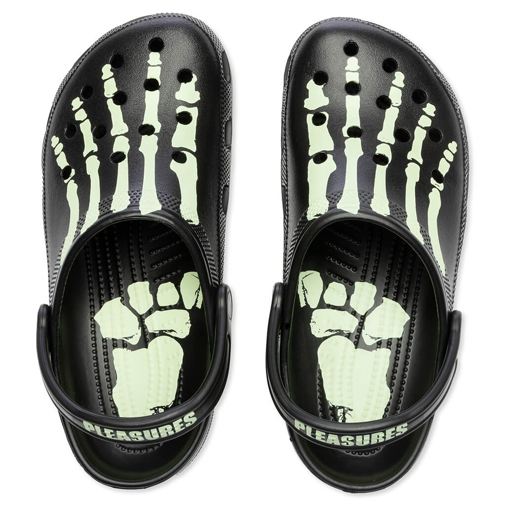 Pleasures x Crocs Classic Clog - Black