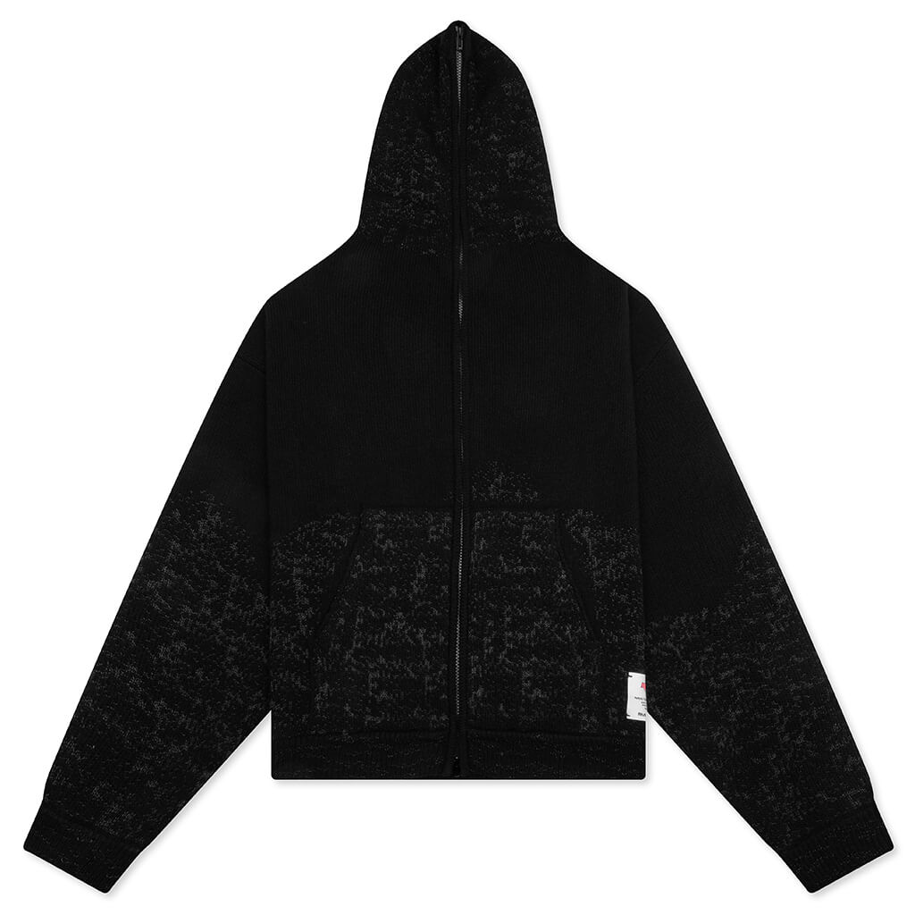 Pneuma Zip Hoodie - Black