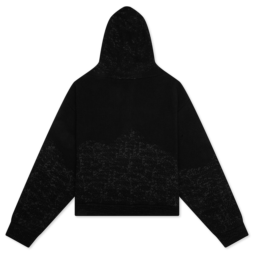 Pneuma Zip Hoodie - Black