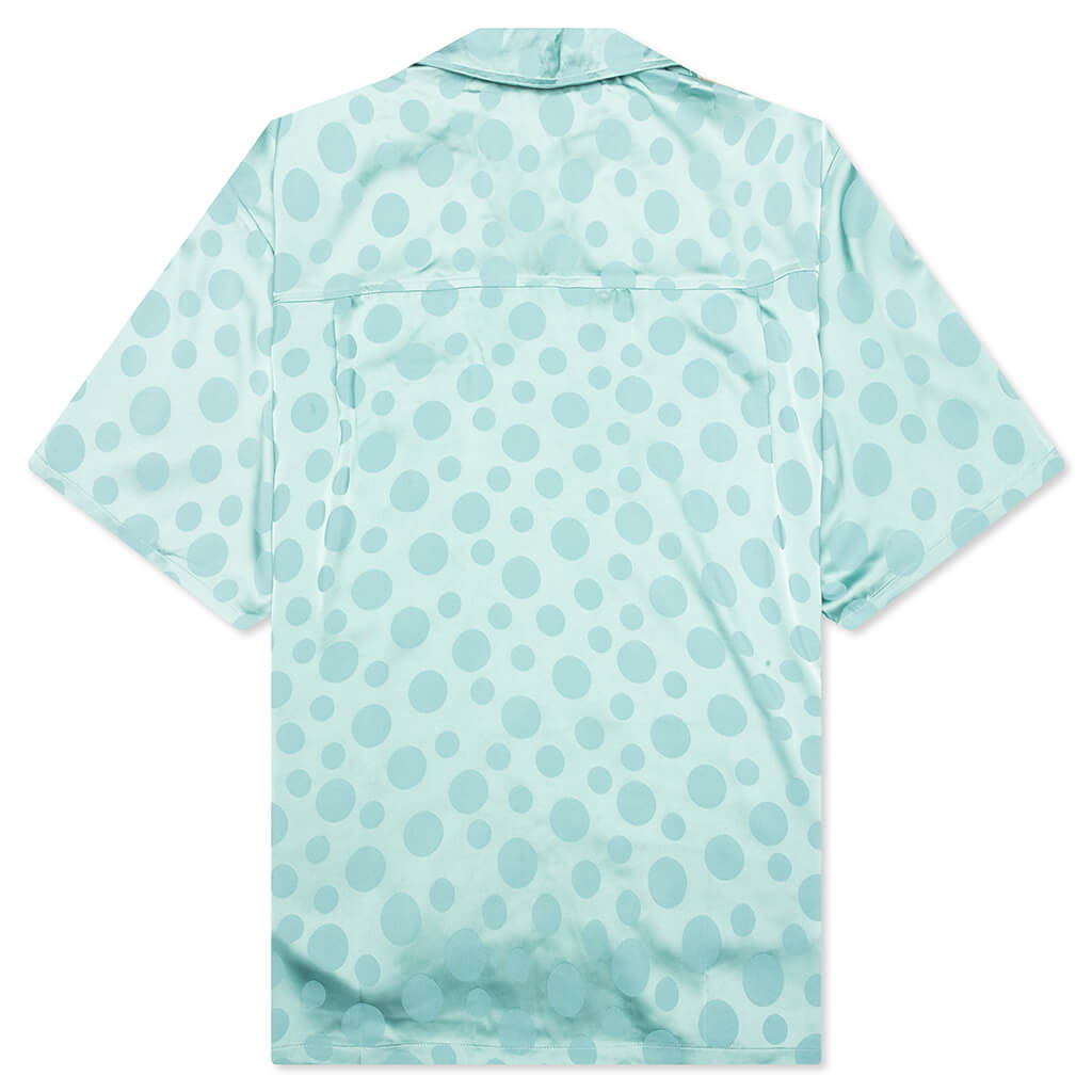 Polka Dot Camp Shirt - Green