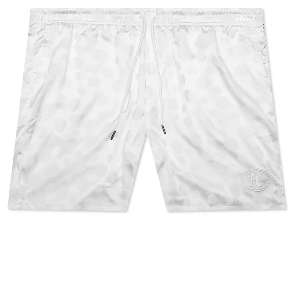 Polka Dot Short - White