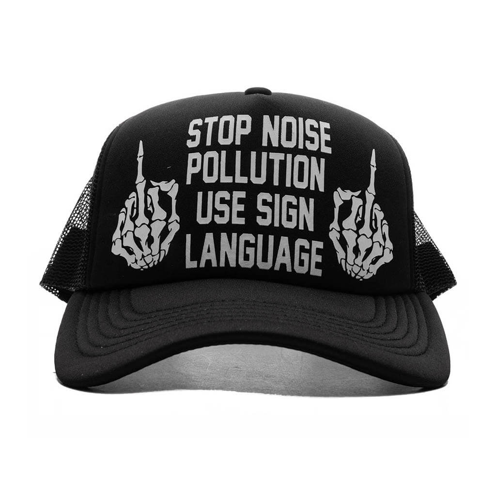 Pollution Trucker - Black