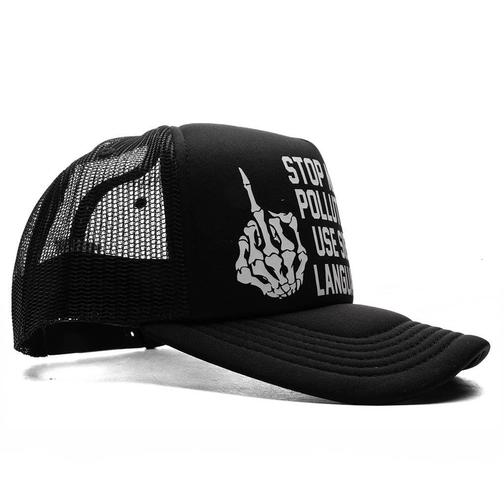 Pollution Trucker - Black