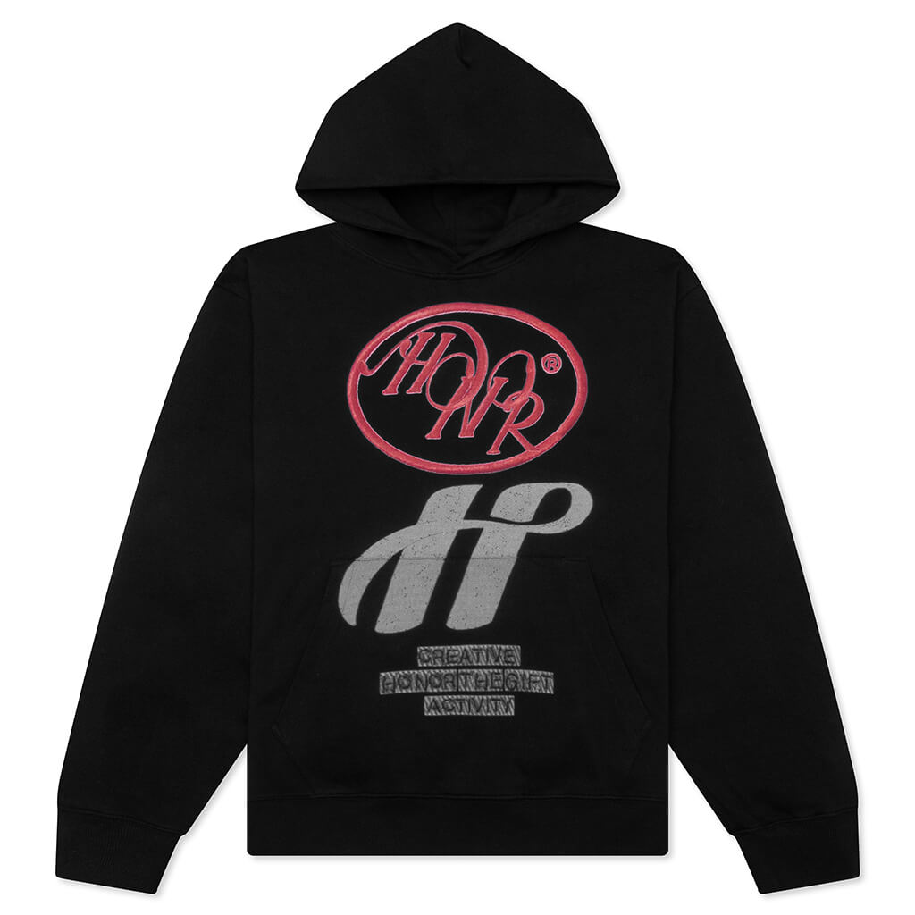 Pop Art Hoodie - Black