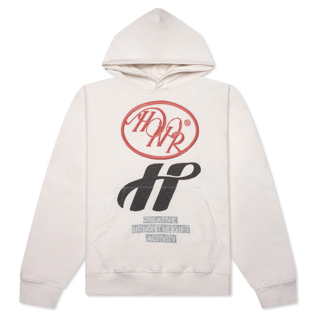 Pop Art Hoodie - Bone