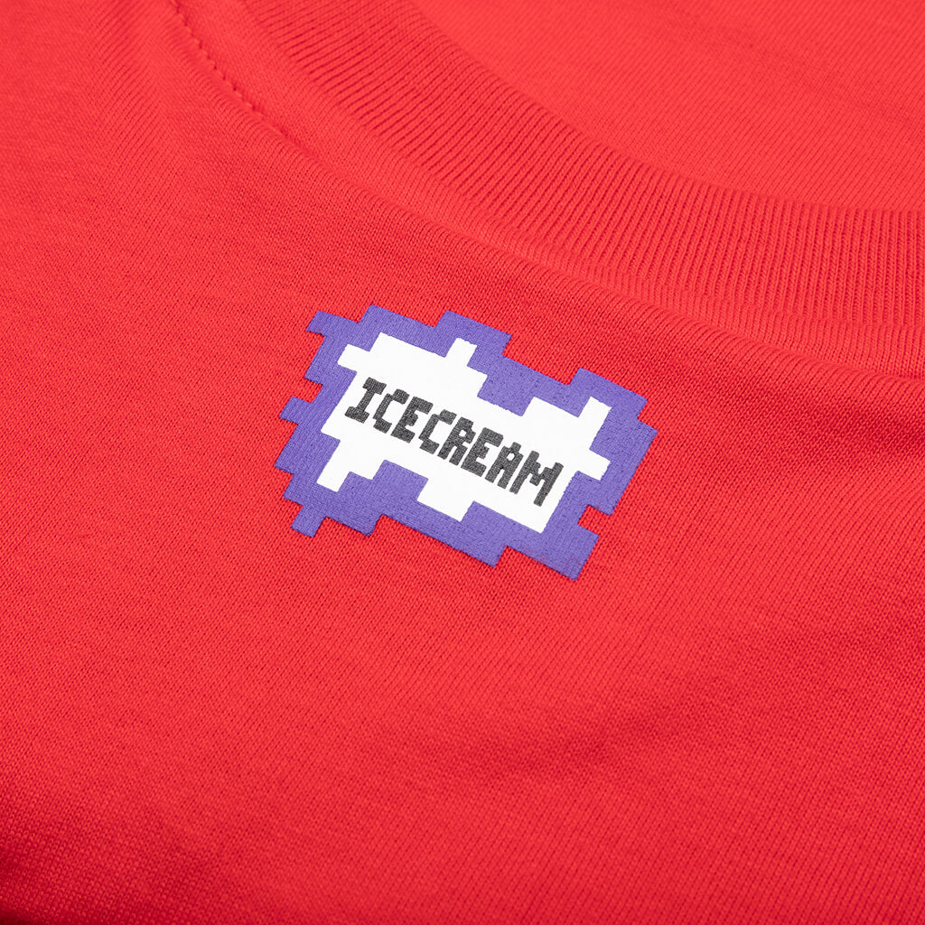 Kids Pop S/S Tee - Racing Red