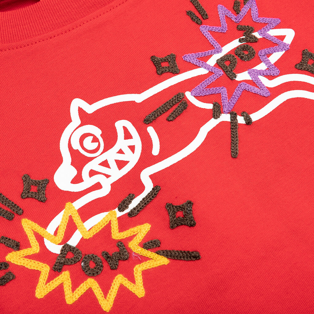 Kids Pop S/S Tee - Racing Red