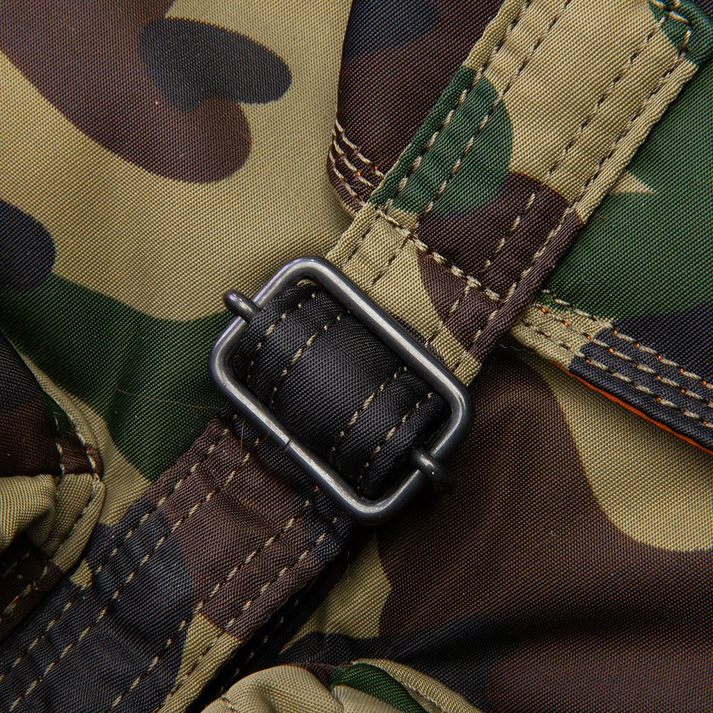 A Bathing Ape x Porter 1st Camo Rucksack - Green