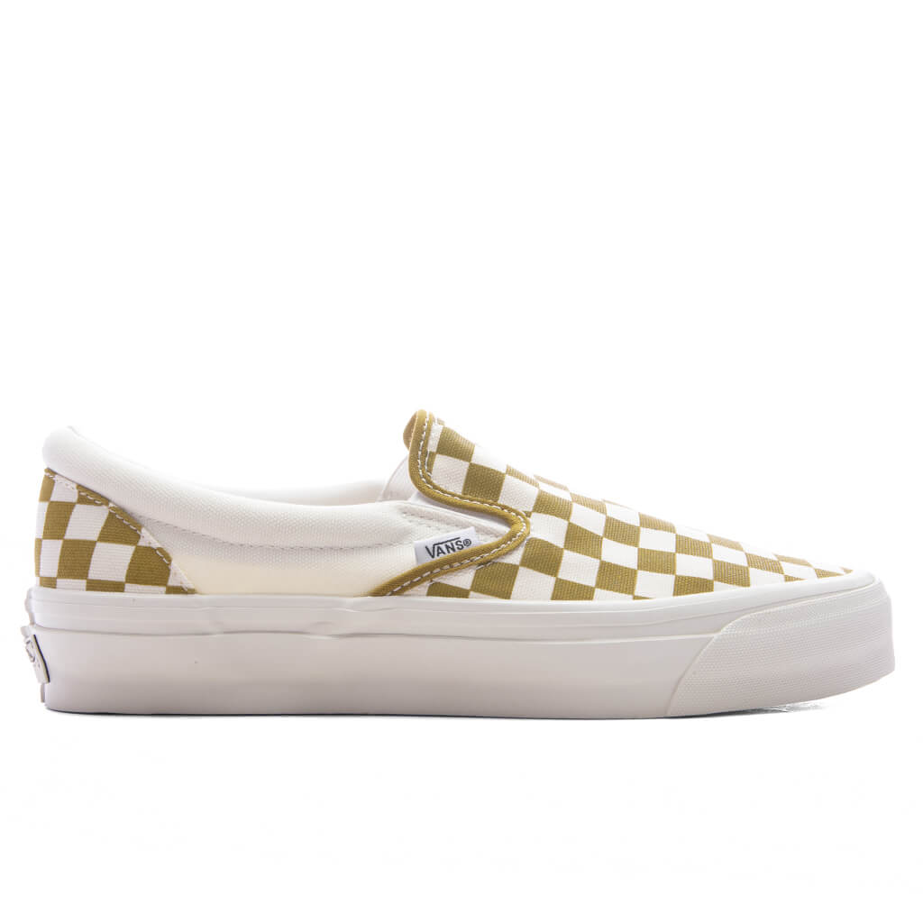 Premium Classic Slip-On - Checkerboard Burnt
