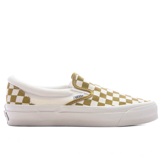 Premium Classic Slip-On - Checkerboard Burnt