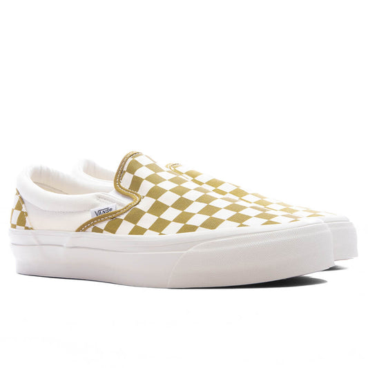 Premium Classic Slip-On - Checkerboard Burnt