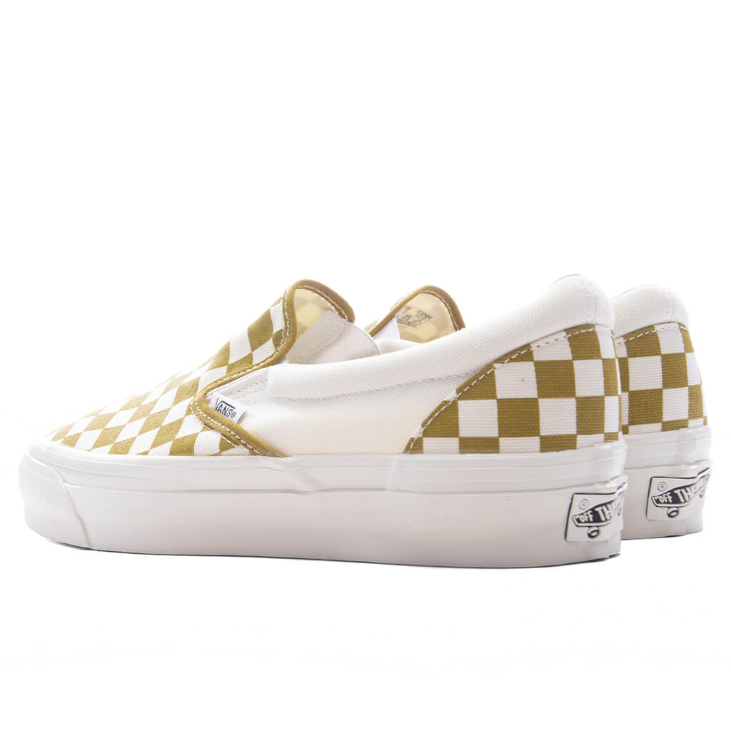 Premium Classic Slip-On - Checkerboard Burnt