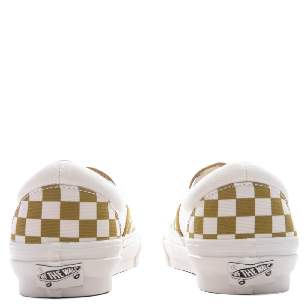 Premium Classic Slip-On - Checkerboard Burnt